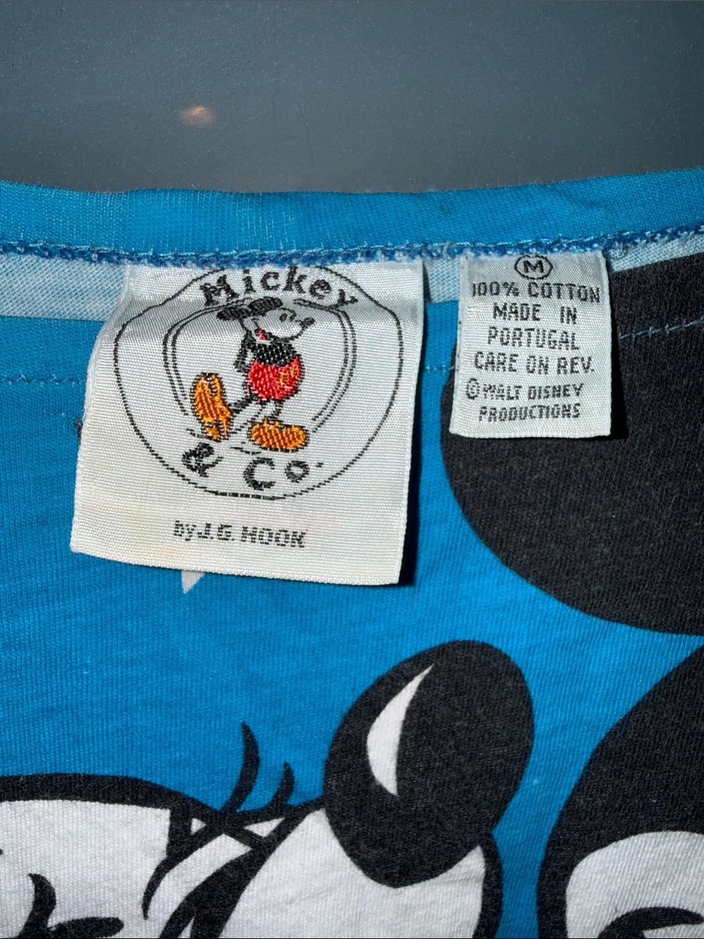 Disney Mickey & Minnie Vintage Graphic Tee - Blue/Green - Picture 2 of 5